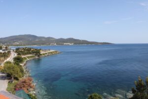 View of Toroneos gulf