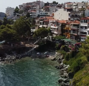 beach near the hotel